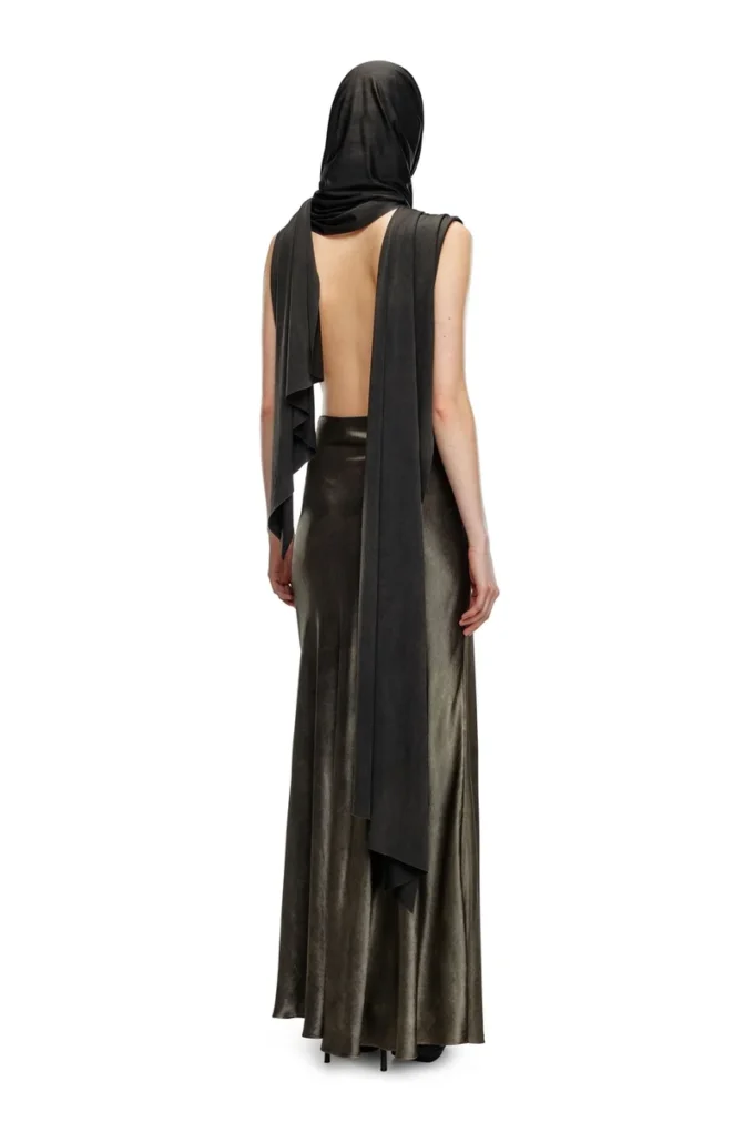 o-dyva Kleid mit Schals