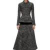 o-grace Bouclé-Rock mit Stretch-Bund
