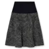 o-grace Bouclé-Rock mit Stretch-Bund