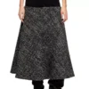 o-grace Bouclé-Rock mit Stretch-Bund