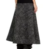 o-grace Bouclé-Rock mit Stretch-Bund