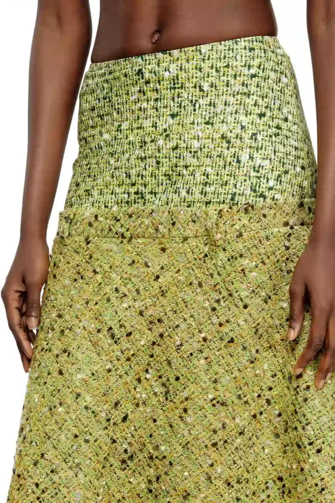 o-grace-mix Bouclé-Rock mit Lycra-Bund