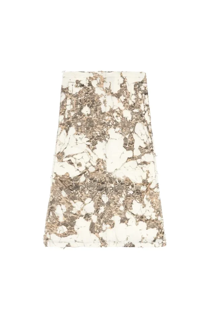 o-hockys Langer Rock mit Destroyed-Camo-Layer
