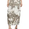 o-hockys Langer Rock mit Destroyed-Camo-Layer
