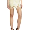 o-lane Nylon-Minirock mit Heraldic-Print