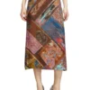 o-rchid Viskose-Midirock mit Heraldic-Print o-rchid Viskose-Midirock mit Heraldic-Print
