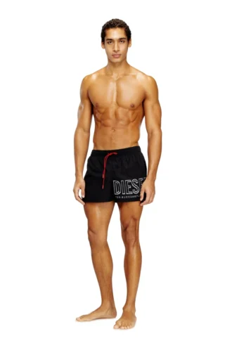 olympic-34-d-core Mittellange Badeshorts mit Umrisslogo