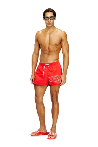olympic-34-d-core Mittellange Badeshorts mit Umrisslogo