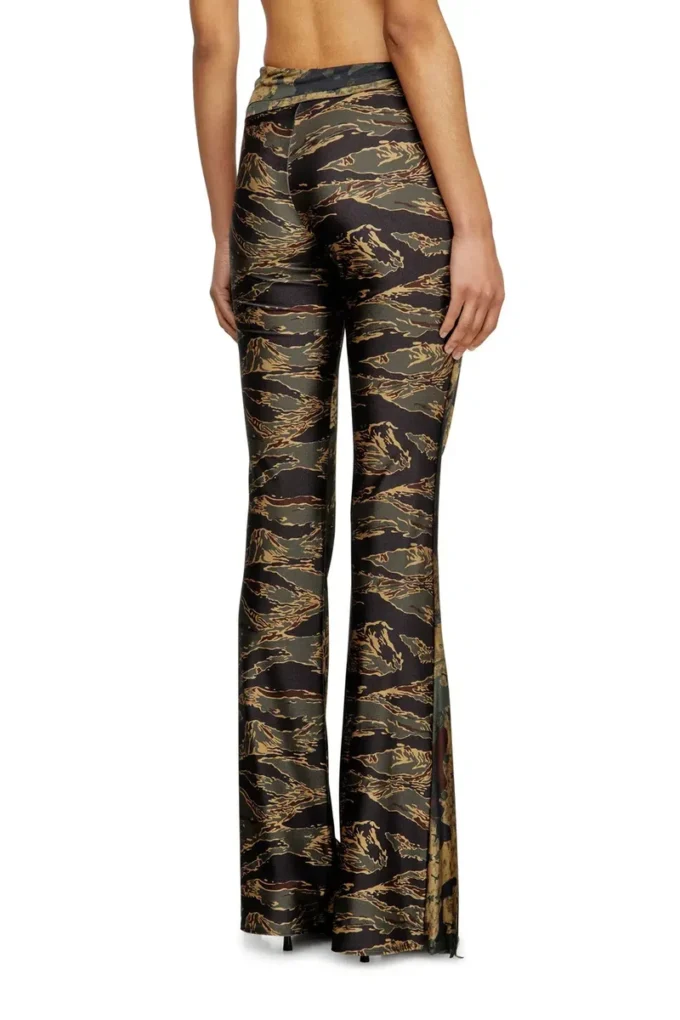 p-affal Jazzhose mit gemischten Camouflage-Prints