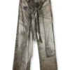 p-aloma Wickelhose aus Viskose in Denim-Optik p-aloma Wickelhose aus Viskose in Denim-Optik
