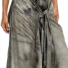 p-aloma Wickelhose aus Viskose in Denim-Optik p-aloma Wickelhose aus Viskose in Denim-Optik