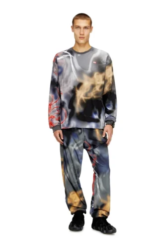 p-arelion Nylonhose mit Allover-Print