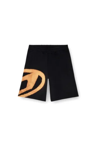 p-crow-bleach Sweatshorts mit gebleichtem Logo