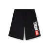 p-crow-div Fleece-Shorts mit großem Logo-Aufnäher p-crow-div Fleece-Shorts mit großem Logo-Aufnäher