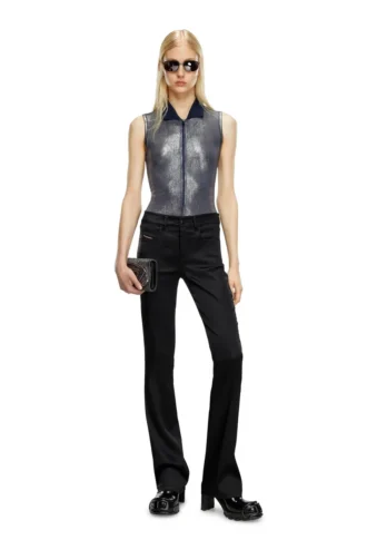 p-ebbey 5-Pocket-Hose aus Stretch-Satin