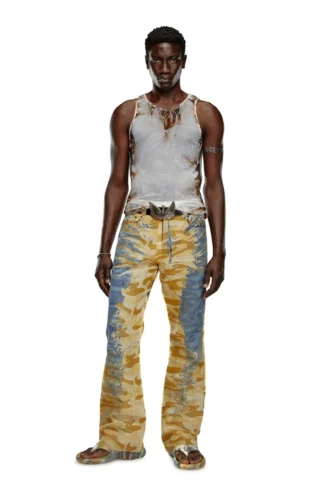 p-fro-dev Camouflage-Hose mit abziehbarer Musselin-Beschichtung