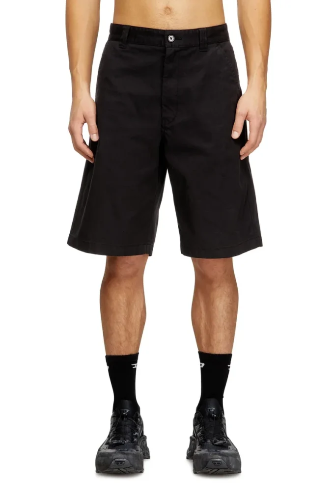 p-hant-chino-short-epch Baumwollshorts mit Stonewash-Behandlung