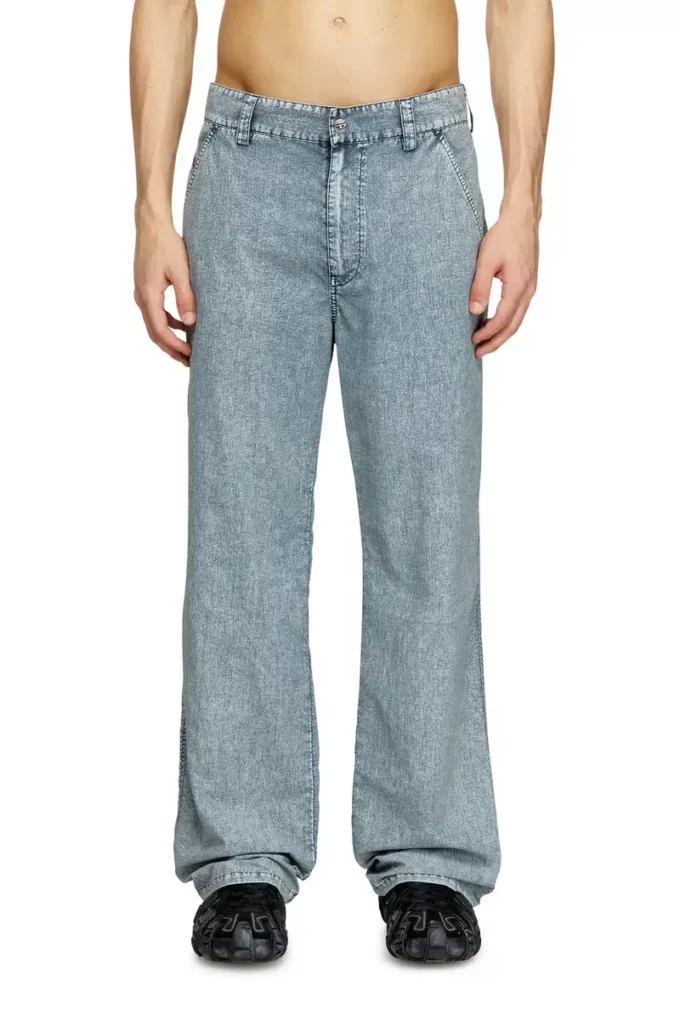 p-hantik-chino Chino-Hose aus recyceltem Nylon-Taslan