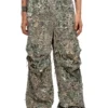 p-hokney Camo-Hose mit Destroyed-Effekt