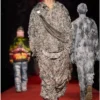 p-hokney Camo-Hose mit Destroyed-Effekt