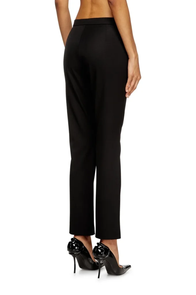 p-lacer-r2 Hose aus Wollmischung mit Leistentaschen p-lacer-r2 Hose aus Wollmischung mit Leistentaschen
