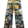 p-leopes-peel Destroyed-Hose mit Kino-Prints