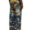 p-leopes-peel Destroyed-Hose mit Kino-Prints