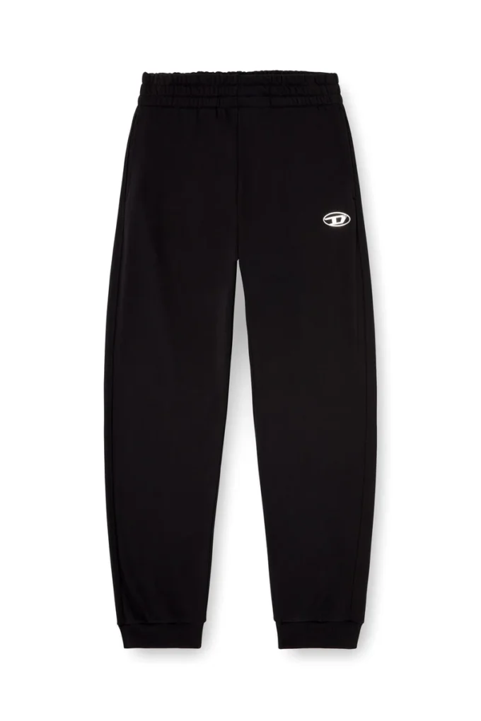 p-marky-od Jogginghose mit ovalem D-Logo in Metallic-Optik