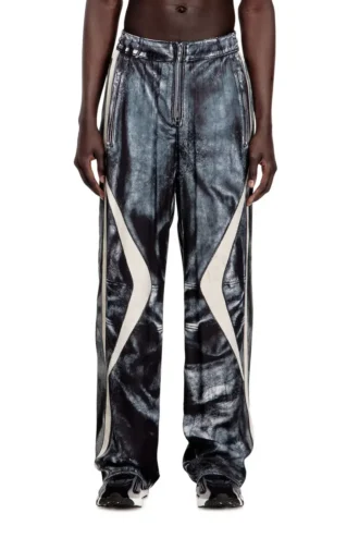 p-theck-bmcz Biker-Trompe-l’oeil-Satin-Jogginghose