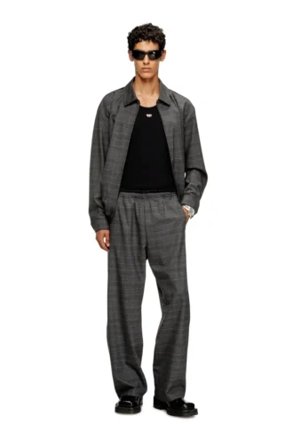 p-tilson Wollhose mit Kordelzug in der Taille