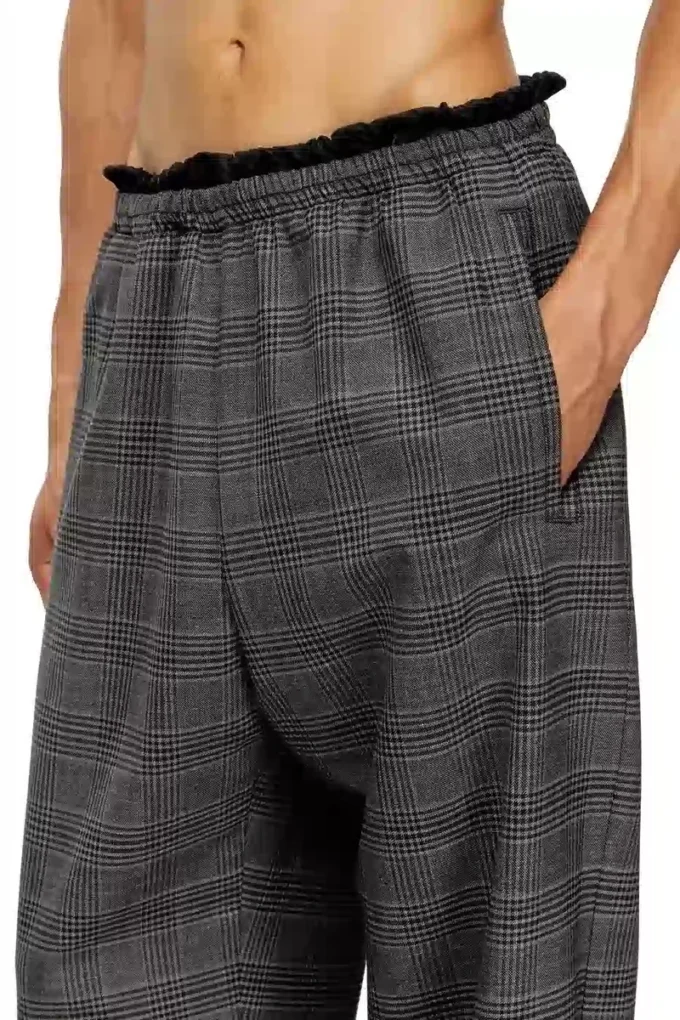 p-tilson Wollhose mit Kordelzug in der Taille