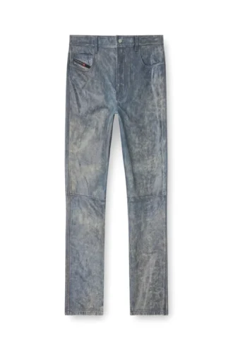 p-vyll-qmbw Lederhose im Jeans-Schnitt