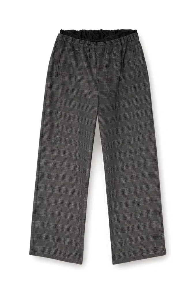 p-yrite Wollhose mit Leistentaschen