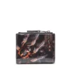 play bi-fold zip ii Kleine Geldbörse aus bedrucktem, glänzendem PU play bi-fold zip ii Kleine Geldbörse aus bedrucktem, glänzendem PU