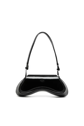 Play Crossbody Play-Crossbody-Tasche aus glänzendem PU