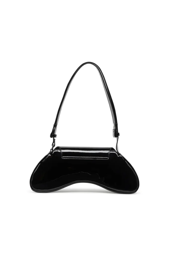 Play Crossbody Play-Crossbody-Tasche aus glänzendem PU