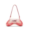play crossbody Play-Umhängetasche aus bedrucktem, glänzendem PU play crossbody Play-Umhängetasche aus bedrucktem, glänzendem PU
