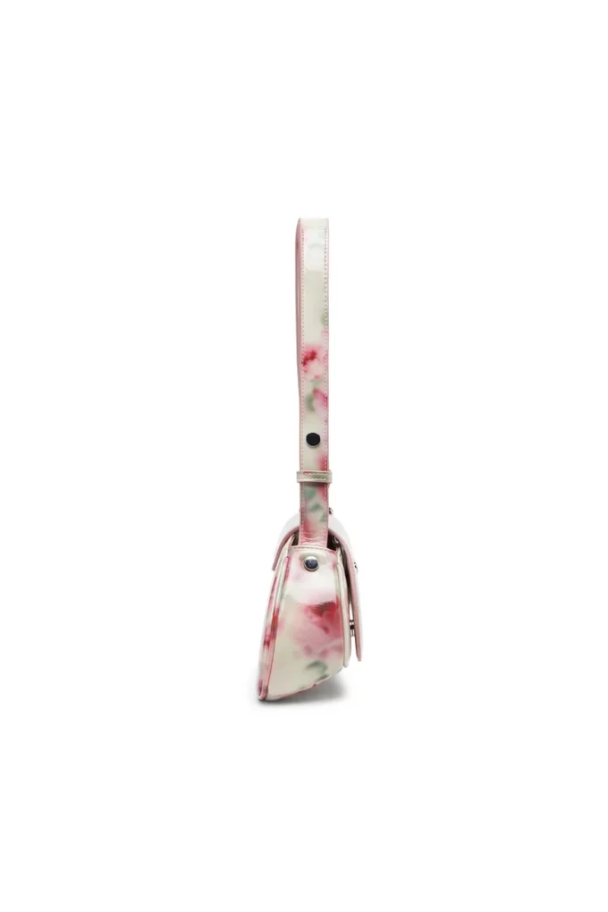 play crossbody Play-Umhängetasche aus bedrucktem, glänzendem PU