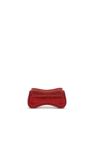 play crossbody xs Play-Mini-Umhängetasche aus Kristall-Lurex