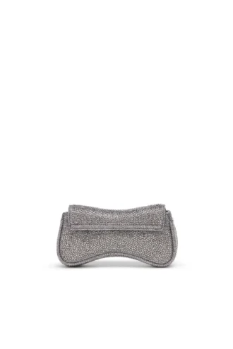 play crossbody xs Play-Mini-Umhängetasche aus Kristall-Lurex