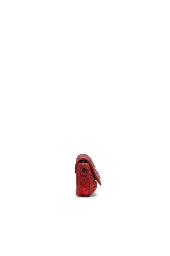 play crossbody xs Play-Mini-Umhängetasche aus Kristall-Lurex