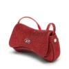 play crossbody xs Play-Mini-Umhängetasche aus Kristall-Lurex