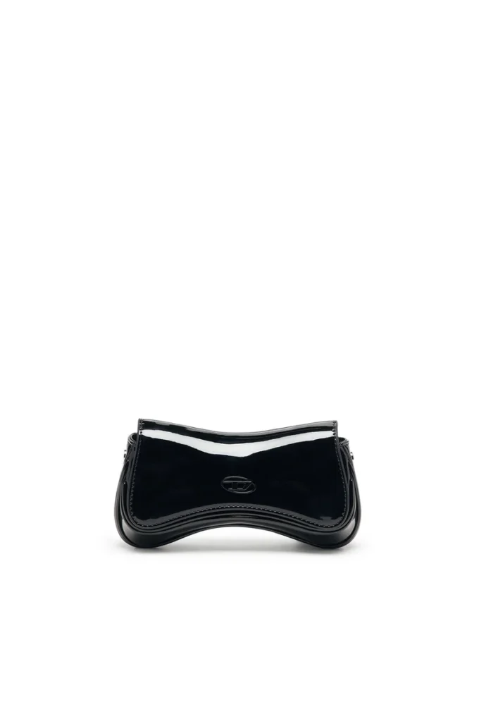play crossbody xs Play-Small Umhängetasche aus glänzendem PU