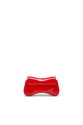 play crossbody xs Play-Small Umhängetasche aus glänzendem PU