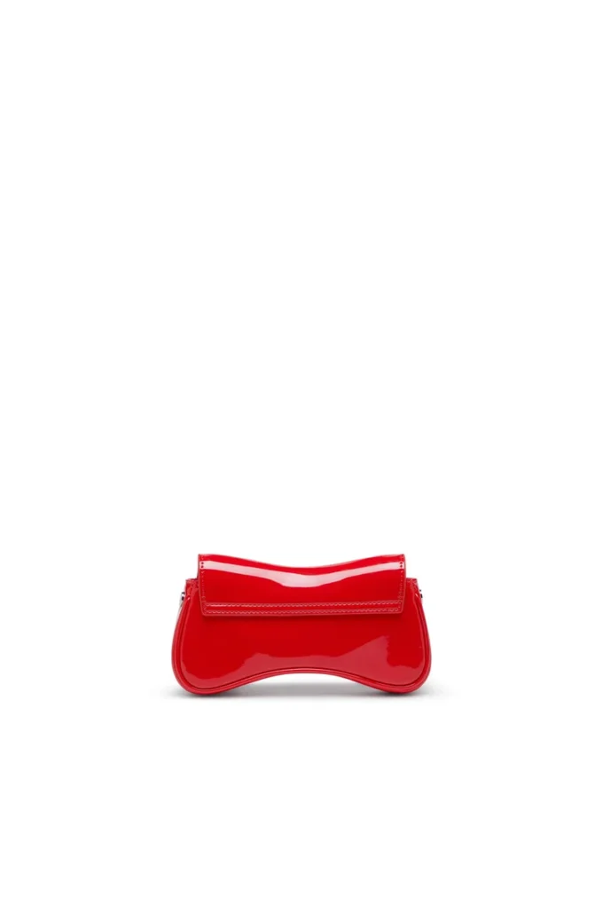 play crossbody xs Play-Small Umhängetasche aus glänzendem PU