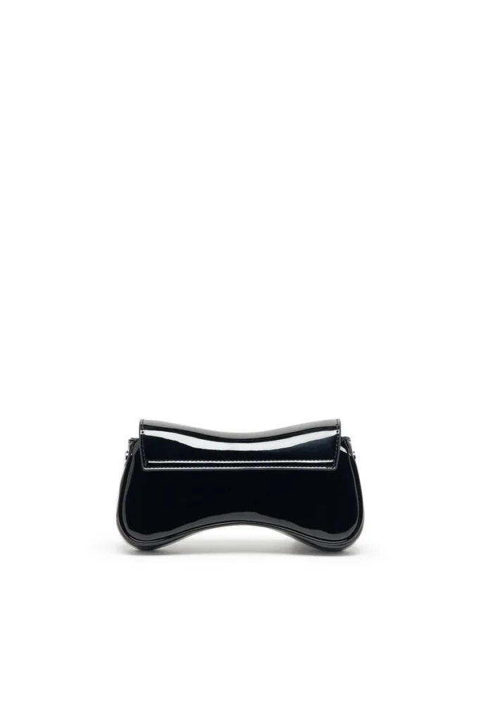 play crossbody xs Play-Small Umhängetasche aus glänzendem PU