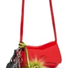 play crossbody xs Play-Small Umhängetasche aus glänzendem PU