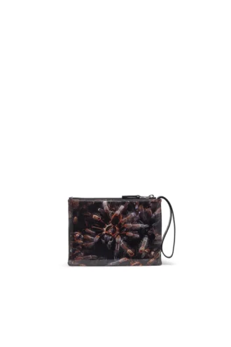 play pouch ii Beutel aus bedrucktem, glänzendem PU