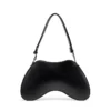 play shoulder Play-Schultertasche aus halbglänzendem Leder