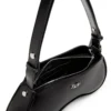 play shoulder Play-Schultertasche aus halbglänzendem Leder